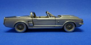 Danbury Pewter - 1/43 Scale - 1968 Ford Mustang Shelby Gt 350 Convertible