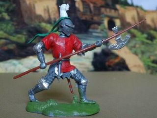 Britains Swoppet Knights,  Man At Arms With Pole Axe,  Toy Soldiers,  Complete,  Uk