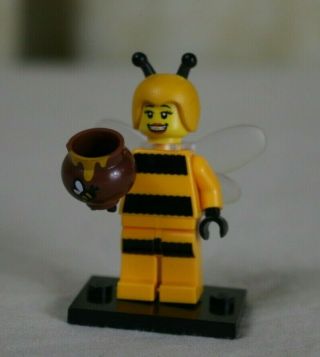 Lego Mini Figure Bumble Bee Girl Series 10 - Loose / Complete
