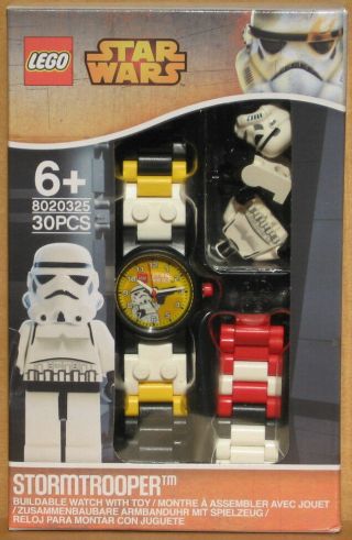 Lego Stormtrooper Buildable Watch & Toy 8020325 Star Wars Disney Lucas