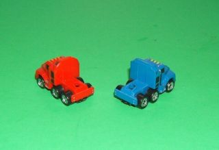 Vintage 1980 ' s MICRO Semi Tractors 3