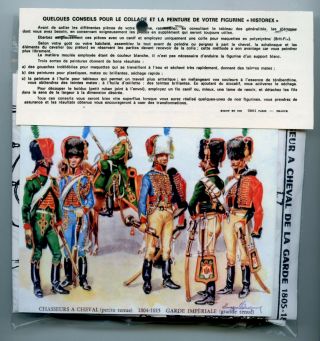 Historex - 54mm French Guard Chasseur a Cheval Officer on Horseback 2
