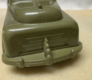 Ideal Plastic Toy Army Truck Signal Corps And Marx Army Staff Car 3