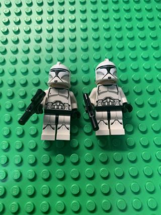 (2) Lego Star Wars Clone Trooper Episode 2