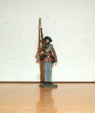 Imrie Risley 54mm Painted American Infantry Civil War Confederate Marching