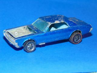 Vintage Hot Wheels Redline 60s 70s Toy Car Parts Repair Custom Cougar Blue