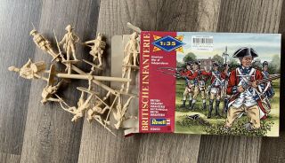 Revell British Infantry American War Of Independence 1/35