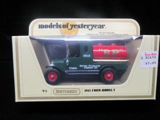 Matchbox Models Of Yesteryear Y3 1912 Ford Model T Bp Truck