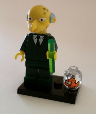 Lego 71005 - The Simpsons " Mr.  Burns With Goldfish " - Mini Figures (loose)