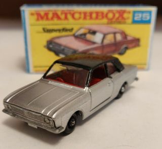 Matchbox Superfast Lesney 25 Ford Cortina Custom/crafted Box