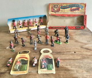 Britians Gift Lead Soldiers Boxset And Other Lead Toy Figures