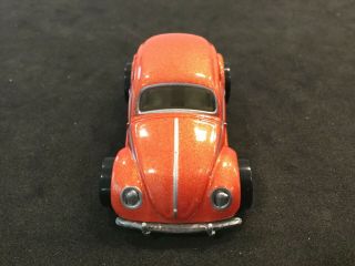 Hot Wheels Hall of Fame Top 10 TARGET 2003 - VW Bug - Orange Pearl,  METAL Base 3