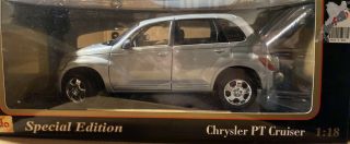 Maisto Special Edition: Chrysler Pt Cruiser 1:18 Scale Silver Collectible Car