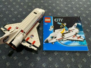 Lego City Space Explorers Set 3367 Space Shuttle Complete Set Retired Astronaut