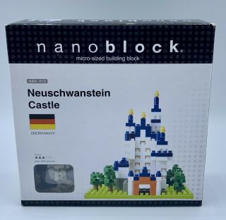 Neuschwanstein Castle Nanoblock Miniature Building Blocks Pk Nbh 010