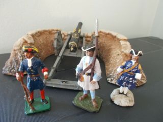 Metal 60mm Soldiers: Early 1700 