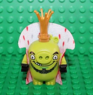 Lego The Angry Birds Movie King Pig Minifigure