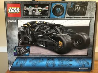 LEGO DC Comics Heroes Batman The Tumbler 76023 Box Only Dark Knight 2