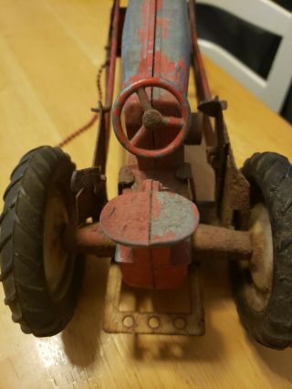 VINTAGE EARLIE TRU - SCALE TRACTOR WITH FRONT BUCKET DIE CAST ANTIQUE TOYS 2