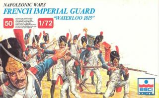 Esci 1/72nd Scale Plastic Set 214 Napoleonic Wars French Imperial Guard