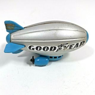 Vintage Buddy L Goodyear Blimp Toy Metal - Made In Japan / Aviation Toy