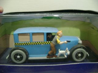 Tintin Le Taxi De Tintin En Amerique Anneé 1939 N4 1/43