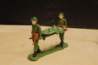 Swoppet Army Men Marines Wounded Stretcher Crew