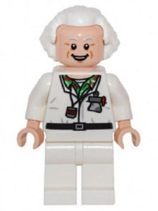 Lego Doc Brown From Set 71230 Back To The Future (dim015)