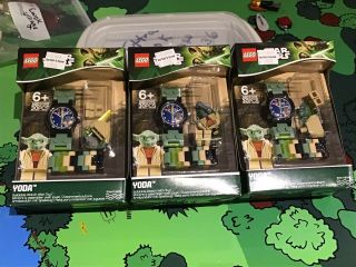 & Lego Watch Yoda 9002069 Star Wars The Clone Wars Minifigure