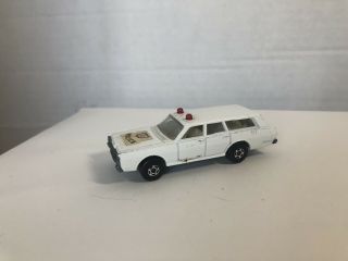 Auction: 1971 Matchbox Lesney Superfast Mercury Police Car Station Wagon 55 3
