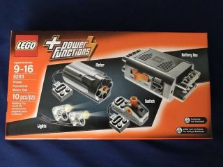 LEGO Technic Power Functions Motor Set (8293) W/ Lights.  W/ Box And Instructions 2