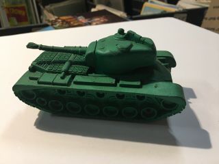 Vintage Auburn Rubber Us Army Tank Made In Usa Dark Green