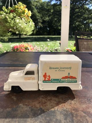 Howard Johnsons Ice Cream Truck Plastic 10 Inches Long