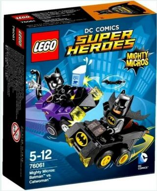 Lego Dc Comics Heroes 76061 Mighty Micros: Batman Vs.  Catwoman