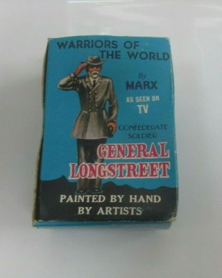 Marx Warriors Of The World Confederate Soldier - General Longstreet