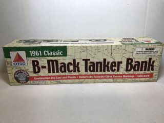 Citgo 1961 Classic B - Mack Tanker Bank - 4th In A Series 1999 Plastic