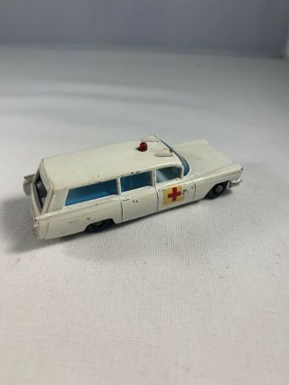Lesney Matchbox 1:64 No.  54 S&s Cadillac Ambulance