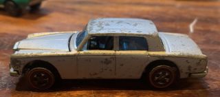 1969 Hot Wheels Mattel Die - Cast Redline Rolls Royce Silver Shadow Hong Kong