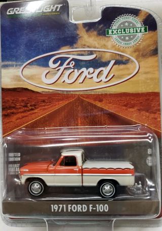 1970 Ford F150 Short Bed Truck 1:64 Scale 4x4 F100 4wd F350 150 Tires Hitch Tow
