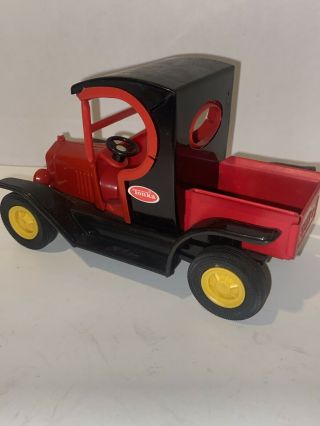 Tonka Model T Black And Red,  Made In USA, 3