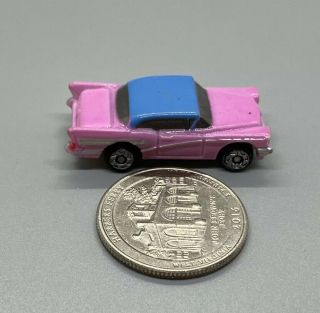 Micro Machines ‘58 Buick Color Changers Pink/blue,  1989 Galoob,  Very Good Cond