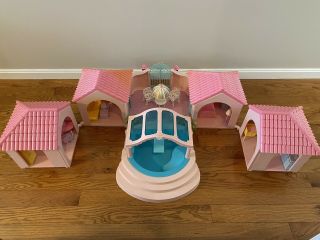 Vintage My Little Pony Paradise Estate Playset With Accessories