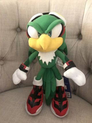 Jet the Hawk,  A Sonic The Hedgehog GE Plush by Great Eastern Entertainment Sega 2