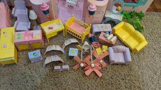 Vintage G1 My Little Pony Paradise Estate Playset Near Complete Accessories MLP 2