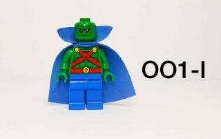 Lego Dc Heroes Justice League Martian Manhunter Minifigure 76040