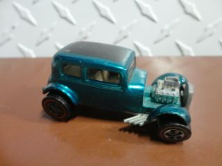 Hot Wheels Red Line Aqua Classic ' 32 Ford Vicky See Pictures 3