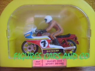 Moto 1/24 Ducati 900 Sport Desmo Mira Ref 2307 Espagne 1970 - 80