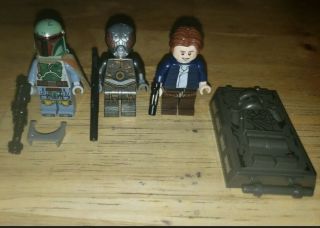 Lego Star Wars Boba Fett,  4 - Lom,  Han Solo,  Carbo,  From 75243 Slave 1 Anniversary