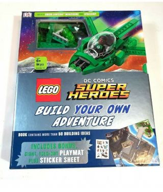 Lego Dc Comics Heroes Build Your Own Adventure Book Green Lantern Minifig
