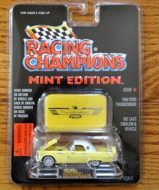 Racing Champions 1956 Ford Thunderbird 1:56 Scale Diecast Edition Series